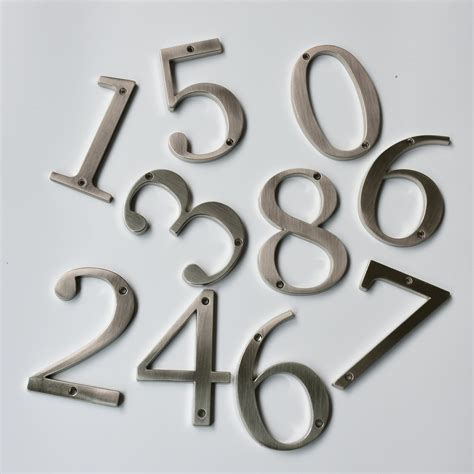 metal reflective house numbers|4 inch reflective house numbers.